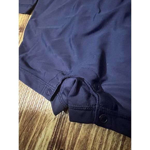 Primary Baby Navy Rainbow Baby Rain One Piece Rash Guard Size 18-24m - Picture 5 of 6